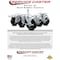 Service Caster 1013L2 Rubbermaid Tilt Truck Replacement Caster Set Fits FG101300BLA FG9T1400BLA, 2PK RUB-SCC-20S414-HRS-2 - alternate 2